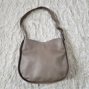 Tote Le Monde Leather London Bucket Bag Minimalist Shoulder Bag Taupe